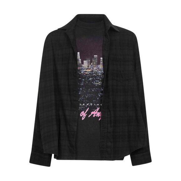 Balenciaga Men's Layered Cotton Shirt
